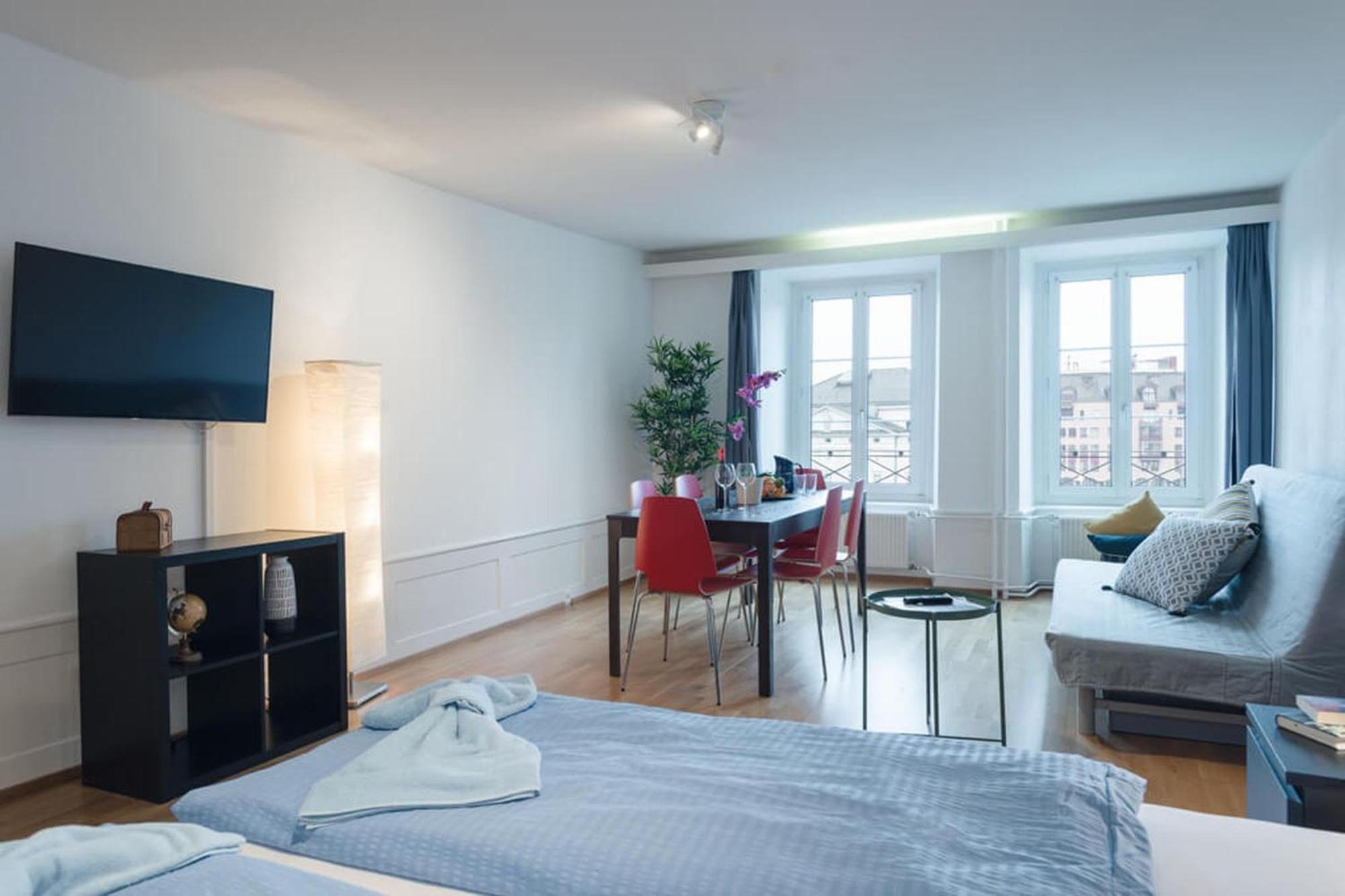 Hitrental Chapel Bridge Apartments Lucerne Ngoại thất bức ảnh