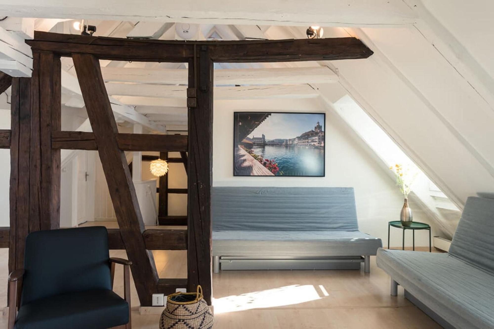 Hitrental Chapel Bridge Apartments Lucerne Ngoại thất bức ảnh